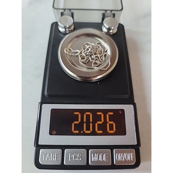 925 Sterling Silver Box Chain Necklace Vintage Italy - Picture 8 of 10